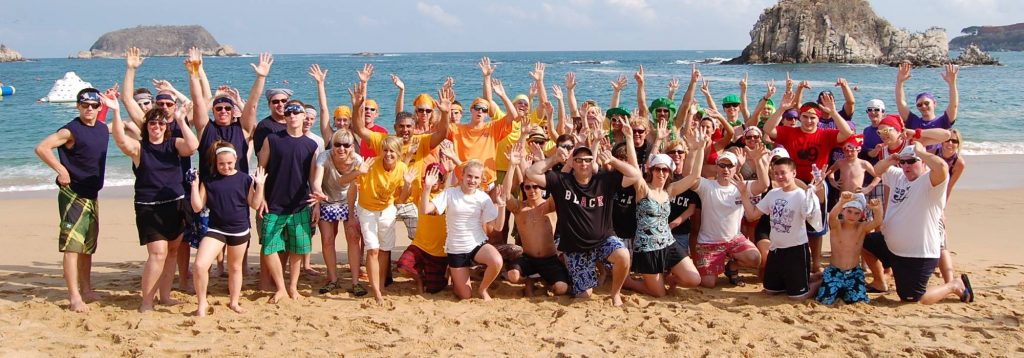 Gymkhana en la playa